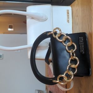 Bag Set - White & Black mini bag